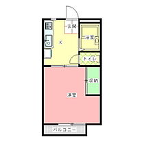 アメニティ1 205 ｜ 茨城県水戸市新原2丁目（賃貸アパート1K・2階・23.77㎡） その2