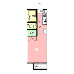 間取図画像 ワンルーム