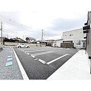 区画整理されているので駐車しやすいです