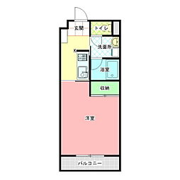 GoodIsland 1Kの間取図画像