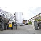 中学校「水戸市立第一中学校まで624ｍ」水戸市立第一中学校