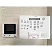 安心のALSOKホームセキュリティ完備