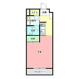 GoodIsland 1Kの間取図画像