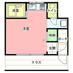 レイネックス堀 ワンルームの間取図画像