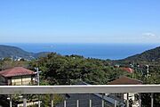 初島も望む爽快な海眺望