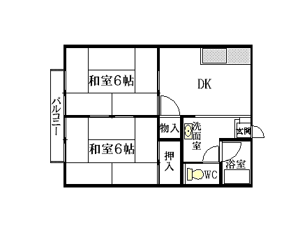 2号棟間取り図
