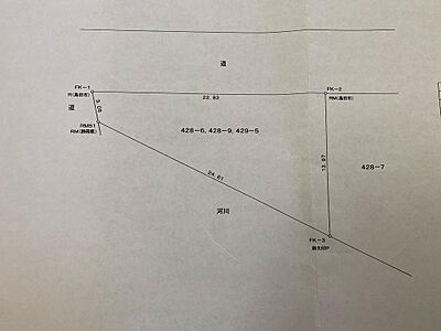 区画図:測量図 区画図:測量図