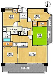 グランコート本郷 4LDKの間取図画像