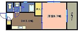 間取図画像 1DK