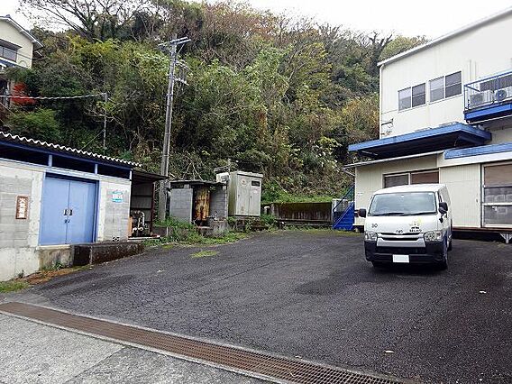 道路フラットの...