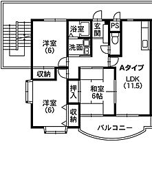 K.spaceの間取図画像