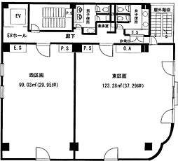 YKビルの間取図画像