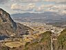 室内から見える田方平野