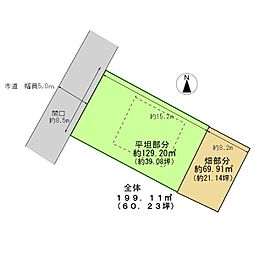 静岡県伊豆の国市南江間1930番38の土地画像