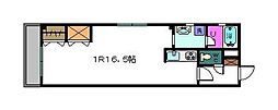 UIRESIDENCE ワンルームの間取図画像