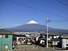 周辺：冬の富士山