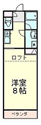 間取図画像 1K