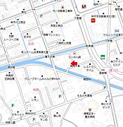 414号線沿い”うまいもの街”近く