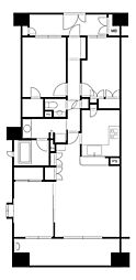 ブライトタウン高町 3LDKの間取図画像