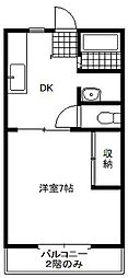 間取図画像 1DK