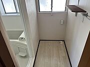 洗面脱衣所と洗濯機置場