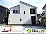 外観：【島田市金谷泉町1号棟】長期優良住宅認定物件♪新金谷駅徒歩1分♪金谷小・金谷中エリア♪並列駐車2～3台可能♪（2026／4／21撮影）
