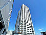 外観：金町駅前にそびえるランドマークタワーレジデンス