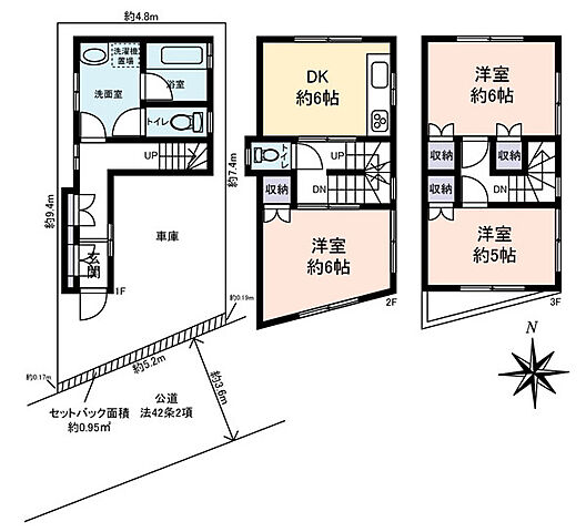 間取り 足立区西新井栄町3丁目