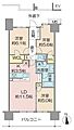 オーベルグランディオ品川勝島17階23.5万円