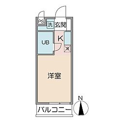 間取図画像 ワンルーム