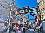 仲宿商店街 1110m