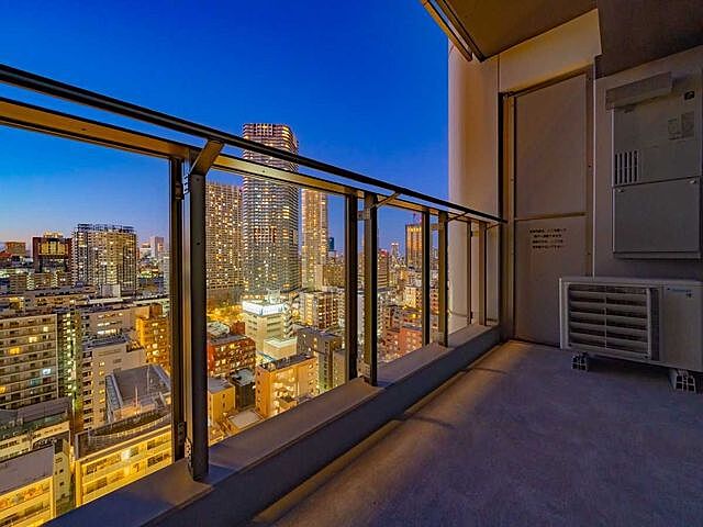 バルコニー パークタワー勝どき ミッド 15階/-