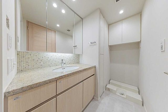 洗面 ザ・パークハウス晴海タワーズ　クロノレジデンス 45階/-