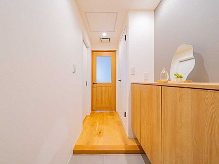 ナチュラルな木目が住まいに温もりをプラス