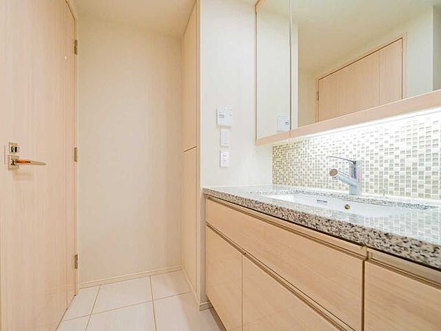 洗面 パークタワー晴海 46階/-