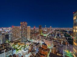 バルコニーからの撮影（夜景）（ズームなし）