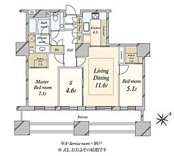 間取図画像 2SLDK