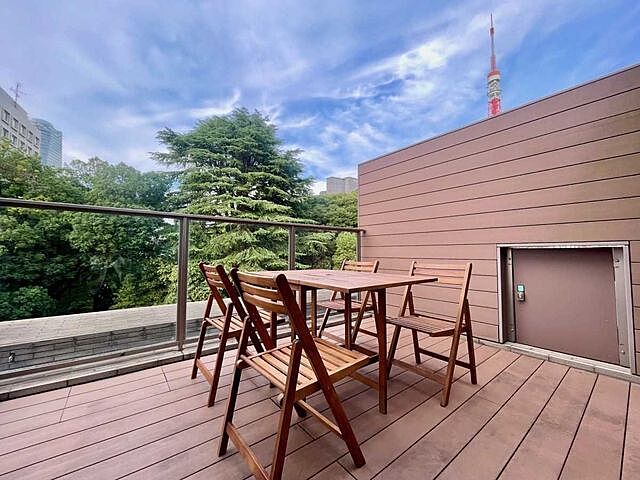 バルコニー 麻布台パークハウス 9階/-