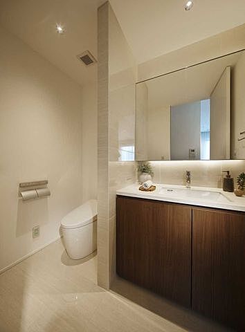 トイレ パークコート麻布十番ザ・タワー 36階/-