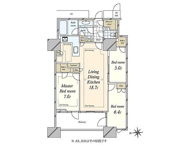 間取り 三田ガーデンヒルズEAST HILL 8階/-