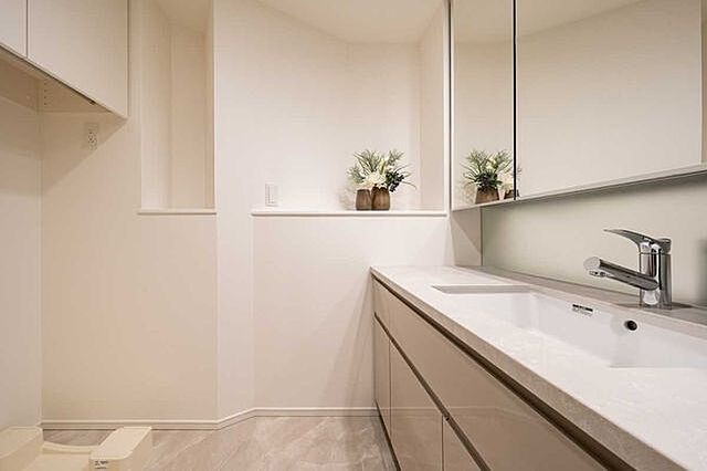 洗面 パークタワー勝どきサウス 57階/-