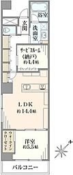 間取図画像 1SLDK