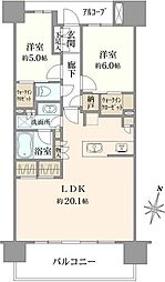 間取図画像 2SLDK