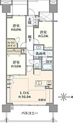 グランドメゾン杉並シーズンシーズン6 3LDKの間取図画像