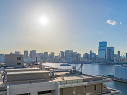 マンション共用部からの眺望