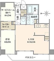 間取図画像 1SLDK