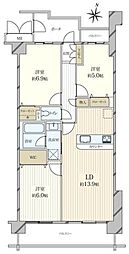 エステ・シティ船橋弐番館 3LDKの間取図画像