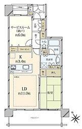 間取図画像 1SLDK