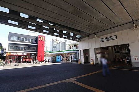 京浜急行線「雑色」駅 912m