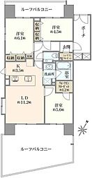 クリオ中村橋壱番館 3LDKの間取図画像